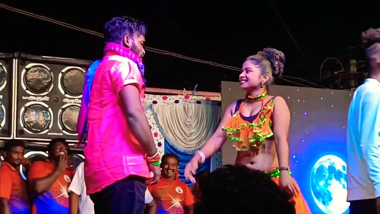 Adal padal New 2022  Tamil Anuty Hot Mid night Videos Tamil Village Girl   Record Dance 