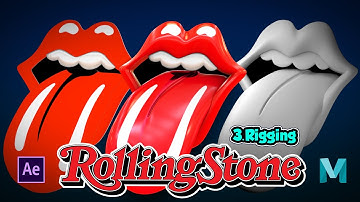 Como hacer un logo en 3D / Autodesk Maya - After Effects Tutorial (PARTE 3ºRIGGING)