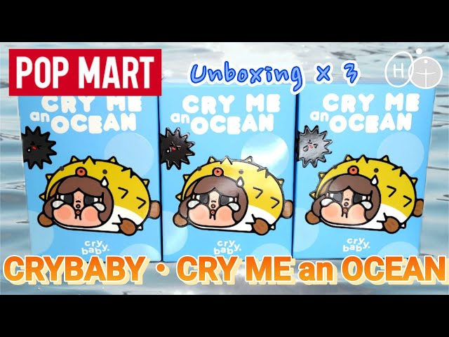 CRY BABY】Tears Eventually Become the Ocean🐳Unboxing CRYBABY: CRY
