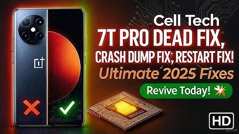 OnePlus 7T Pro Dead Boot Fix! CPU Reball Miracle Repair 2025 - Bring Your Phone Back to Life! 🔥