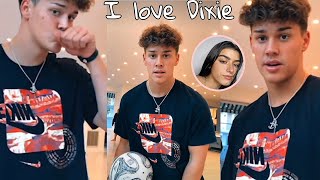 Noah Beck Says he loves Dixie Damelio on Live *TEA 🍵*