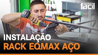 Como instalar o rack de teto Aço Eqmax direto no friso do carro? | Montagem e Instalação