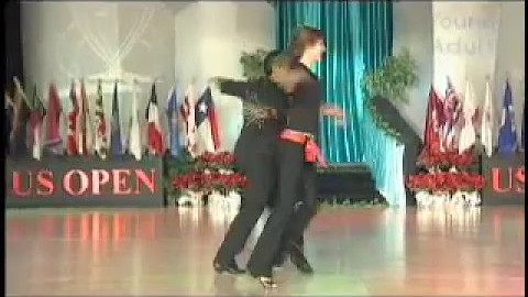 Andrew Makowski & Brianne Cline 2008 US Open Swing...