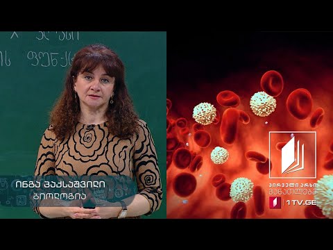 ბიოლოგია, X კლასი - სისხლი და იმუნიტეტი #ტელესკოლა