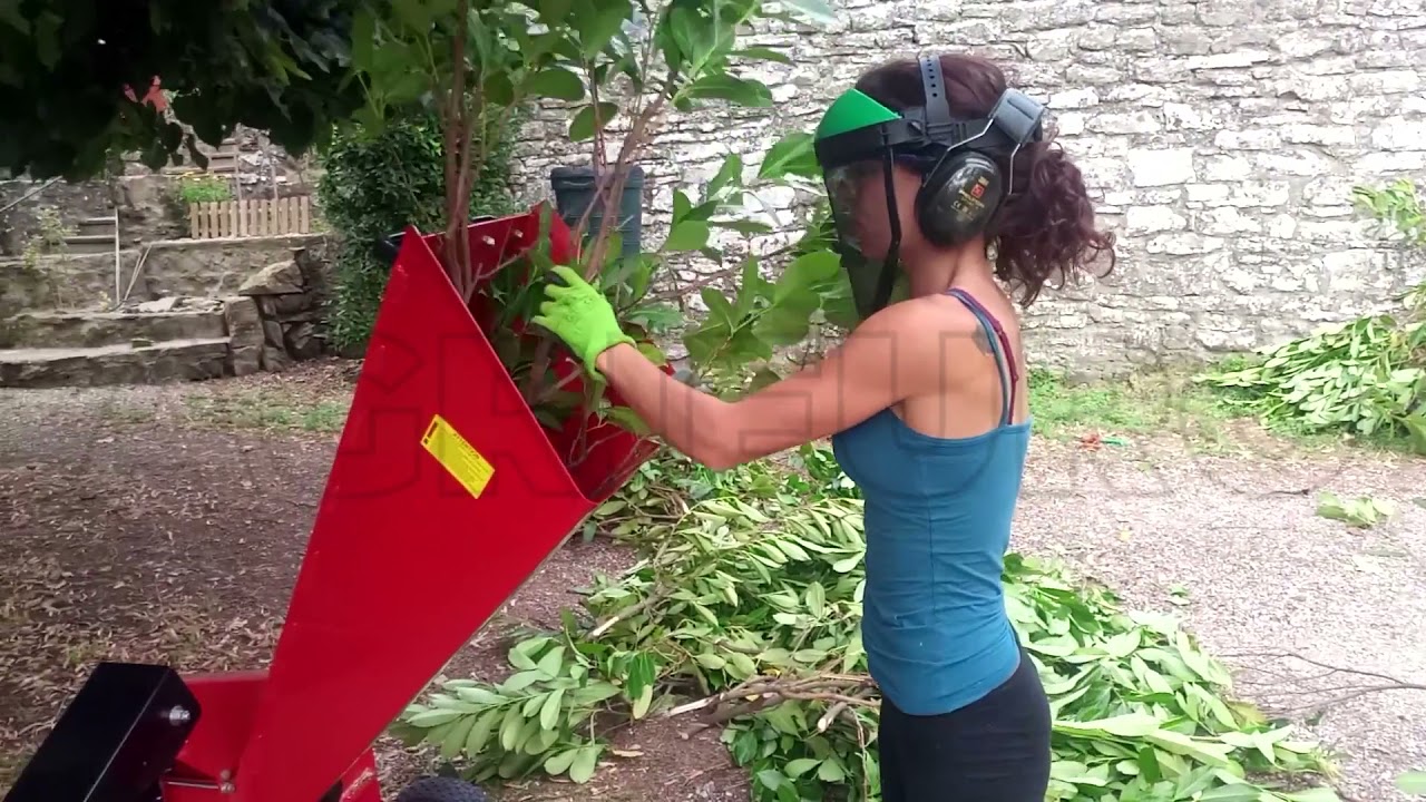 Biotrituradora de gasolina GeoTech Pro GSP65L, motor de gasolina 6.5 HP