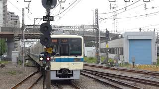 小田急3000系海老名駅発車映像