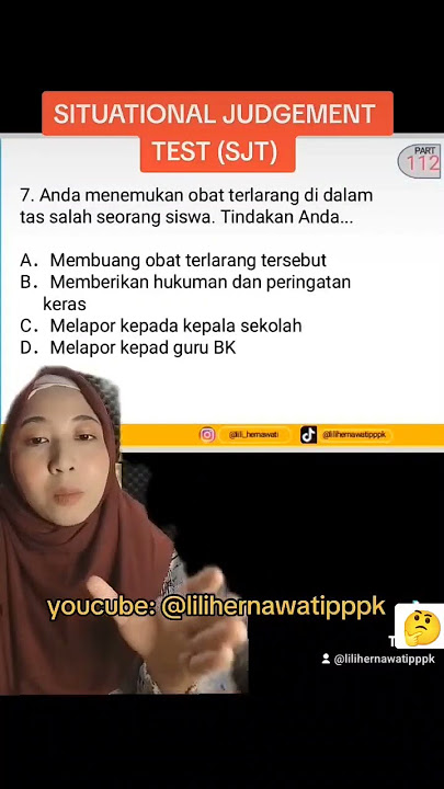 SOAL SJT situational judgement test PPPK GURU 2023 P2, P3 #pppk #pppk2023 #sjt #observasi #pppkguru