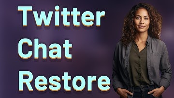 How Much Twitter Chat History Is Restored on Reactivation?