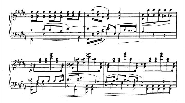 Anton Rubinstein  2 Melodies, Op. 3