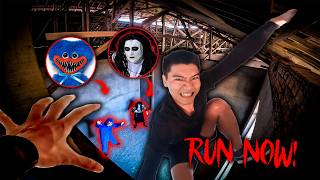 Serbian Dancing Lady & Huggy Wuggy Are Looking for Something || Parkour POV Follow