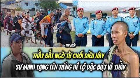 Thầy Minh Tuệ Bất Ngờ Từ Chối Đồ Cúng Dường...Sư Minh Tạng Lên Tiếng Hé Lộ Đặc Biệt