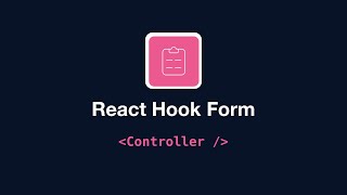 React Hook Form - Controller