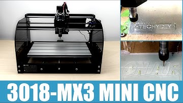 Sainsmart Genmitsu 3018-MX3 Mini CNC Bouw, Test & Review