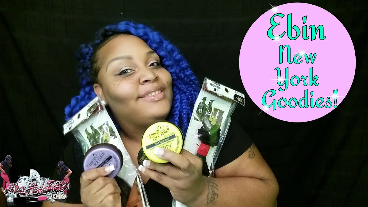 EBIN NEW YORK VIRGIN HAIR & BEST EDGE CONTROLS