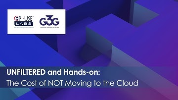 Webinar | UNFILTERED & Hands-on: The cost of NOT moving to the Cloud