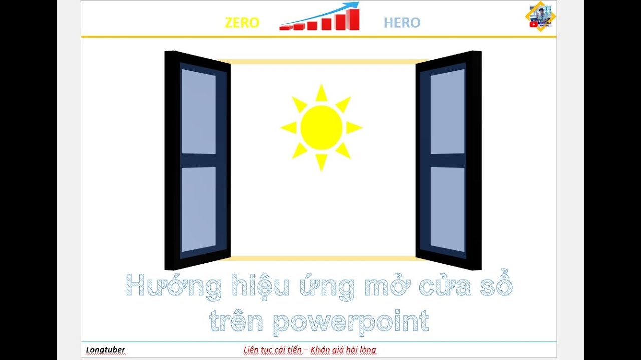 Hướng dẫn tạo hiệu ứng mở cánh cửa bằng powerpoint|longtuber powerpoint ...