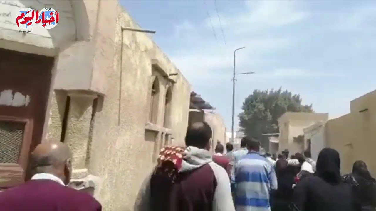 تشييع أهالي طنطا اليوم الجمعة  لجثمان ربة منزل وطفلتها ضحايا الغدر