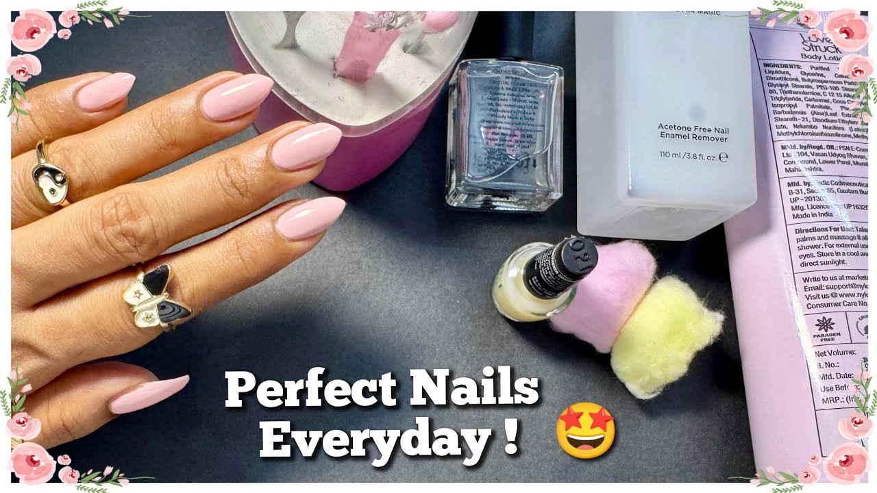 Hand Care Nail Routine Quick and Easy Tips for Flawless Nails Every Day 🤔 ️ Simple Hand & Nail ...