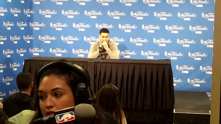 Partial Klay Thompson press conference after Warriors practice, day before 2016 NBA Finals Game 7