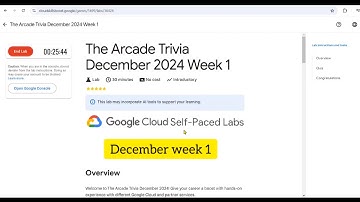 The Arcade Trivia December 2024 Week 1 #quiz answer || Trivia December quiz solution #Arcade #gcp