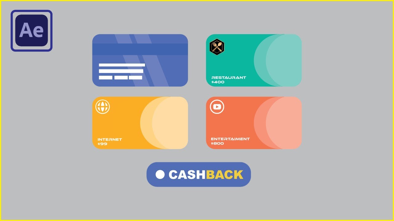 Cashback Animation in After Effects | Motion Graphics | AtiK MaHmuD ...
