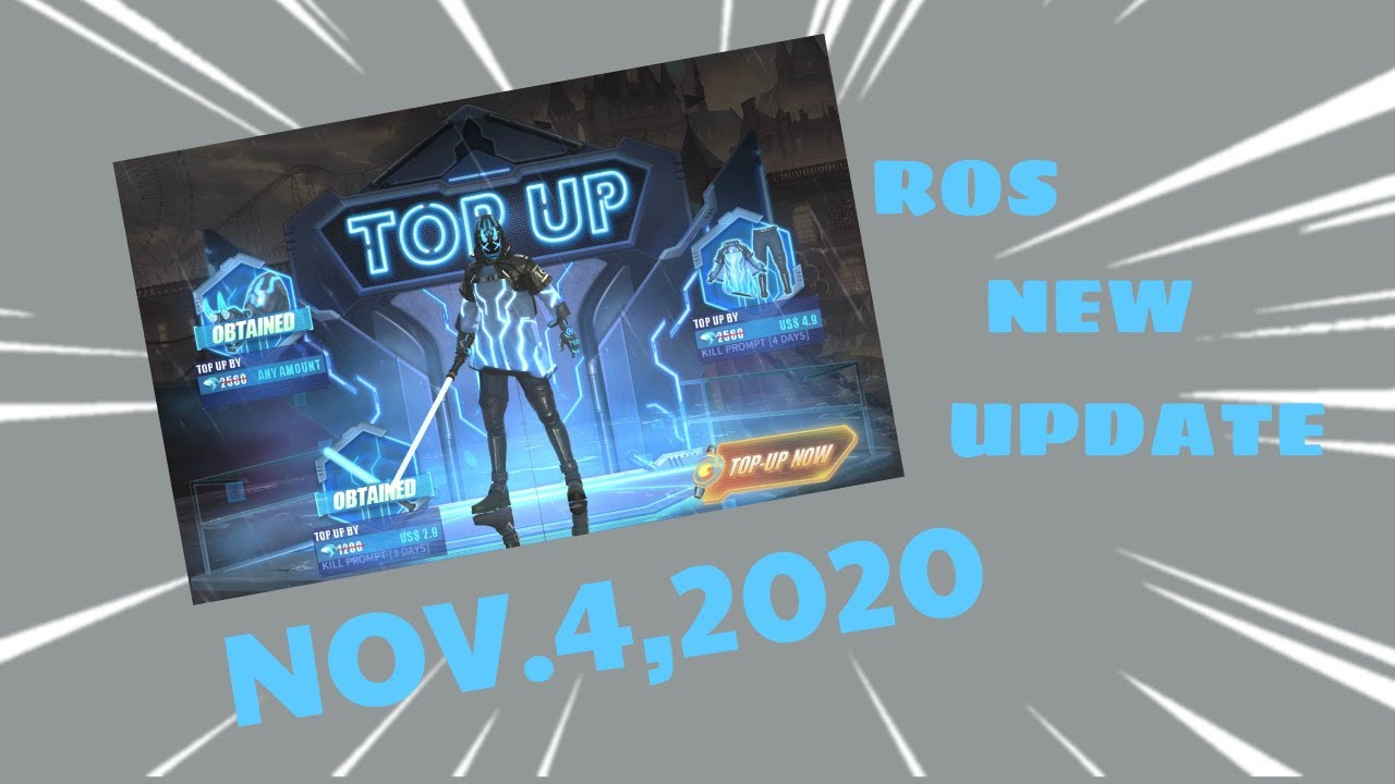 ROS New Update 2020 + (Draw of Halloween Carnival) New Monthly Offer |SuppDucc