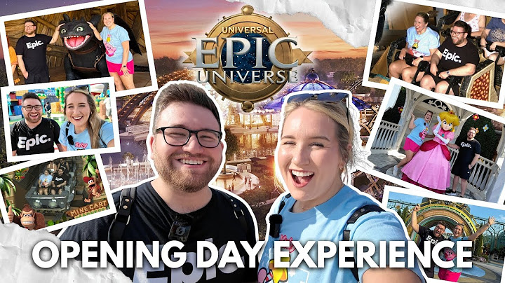 EPIC UNIVERSE Blew Our Minds! | FULL Opening Day Tour at Universal Orlando Theme Park