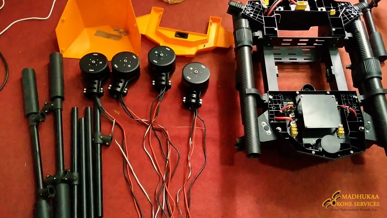 New Model of 10L agriculture drone/ transmission line stringing drone ...