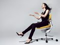 The revolutionary 360 gliding chair ing  befitted to various sitting postures