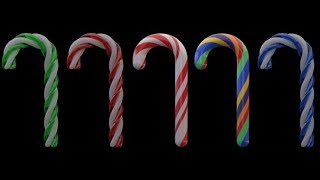 Candy Canes | Motion Graphics - Videohive template