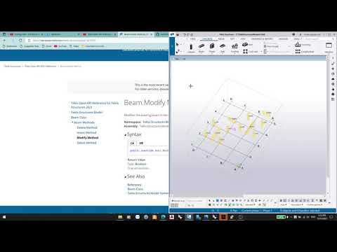 #2 Delete and Reset object Tekla using grasshoper python