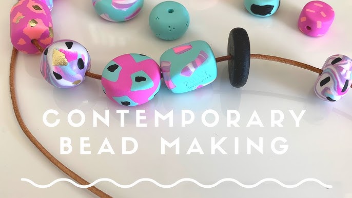 Making Round Polymer Clay Beads That Are Actually Round 