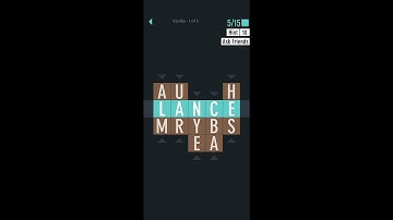 Typeshift (by Noodlecake) - free offline word puzzle game for Android and iOS - gameplay.