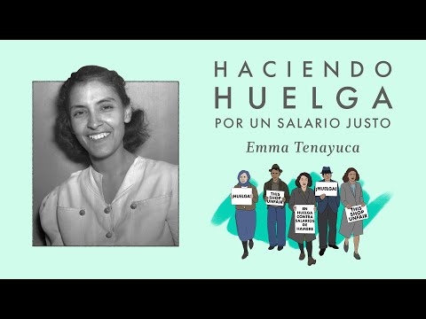Emma Tenayuca lidera la huelga de los peladores de nueces
