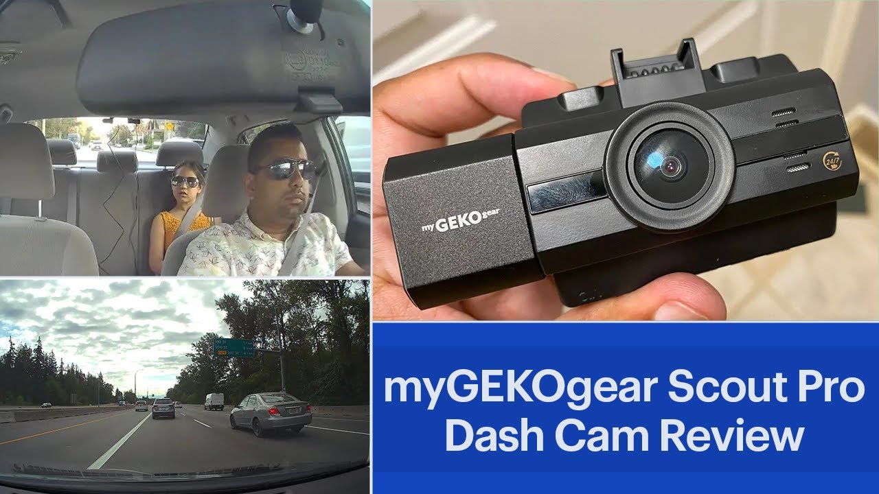 myGEKOgear Scout Pro 2K 1080p 3-Channel Dash Cam Review 