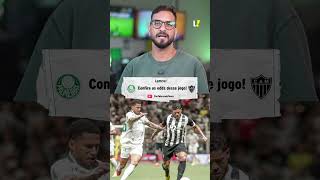 PALPITES PARA PALMEIRAS X ATLÉTICO MINEIRO. #futebol