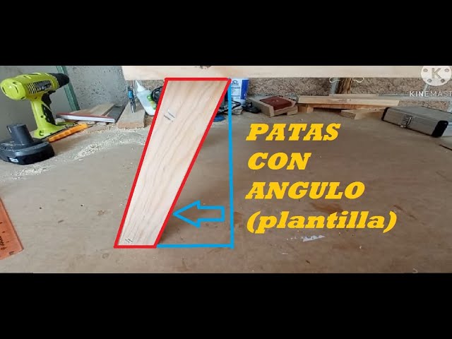 MODIFICANDO unas PATAS de METAL para hacer una MESA 