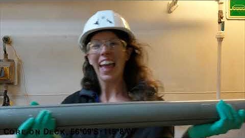 First sediment core from Expedition 383