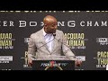 KEITH THURMAN TO MANNY PACQUIAO "THIS AINT BRONER! I THROW THESE HANDS! IM GONNA LET THEM GO!"