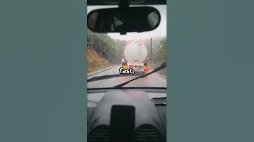 🚛 Tailgating Trucks  The Fast Lane to Danger! #facts #foryou #safety #staysafe #shorts #driving #fyp