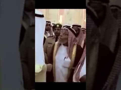 ردة فعل الملك عبدالله لما شاهد صديق ورفيق والده الملك عبدالعزيز ما ننسى وقفتك مع الملك عبدالعزيز