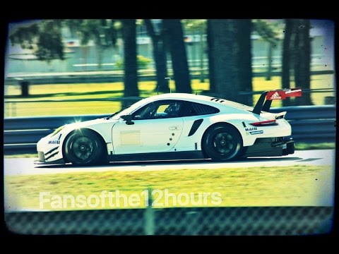 Porsche GT Le Mans Testing Sebring 2016 IMSA