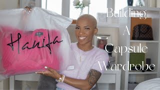 Building A Capsule Wardrobe | What I Bought | Hanifa Unboxing | Angelle's Life
