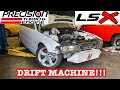 BUILDING A BUDGET DRIFT CAR | TURBO LS1 BMW!!! Part 1