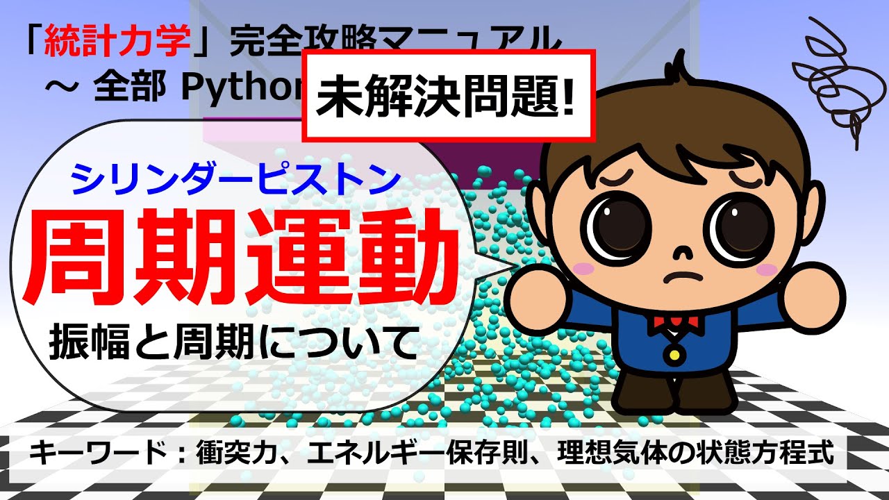 未解決問題 ピストンの周期運動について Youtube