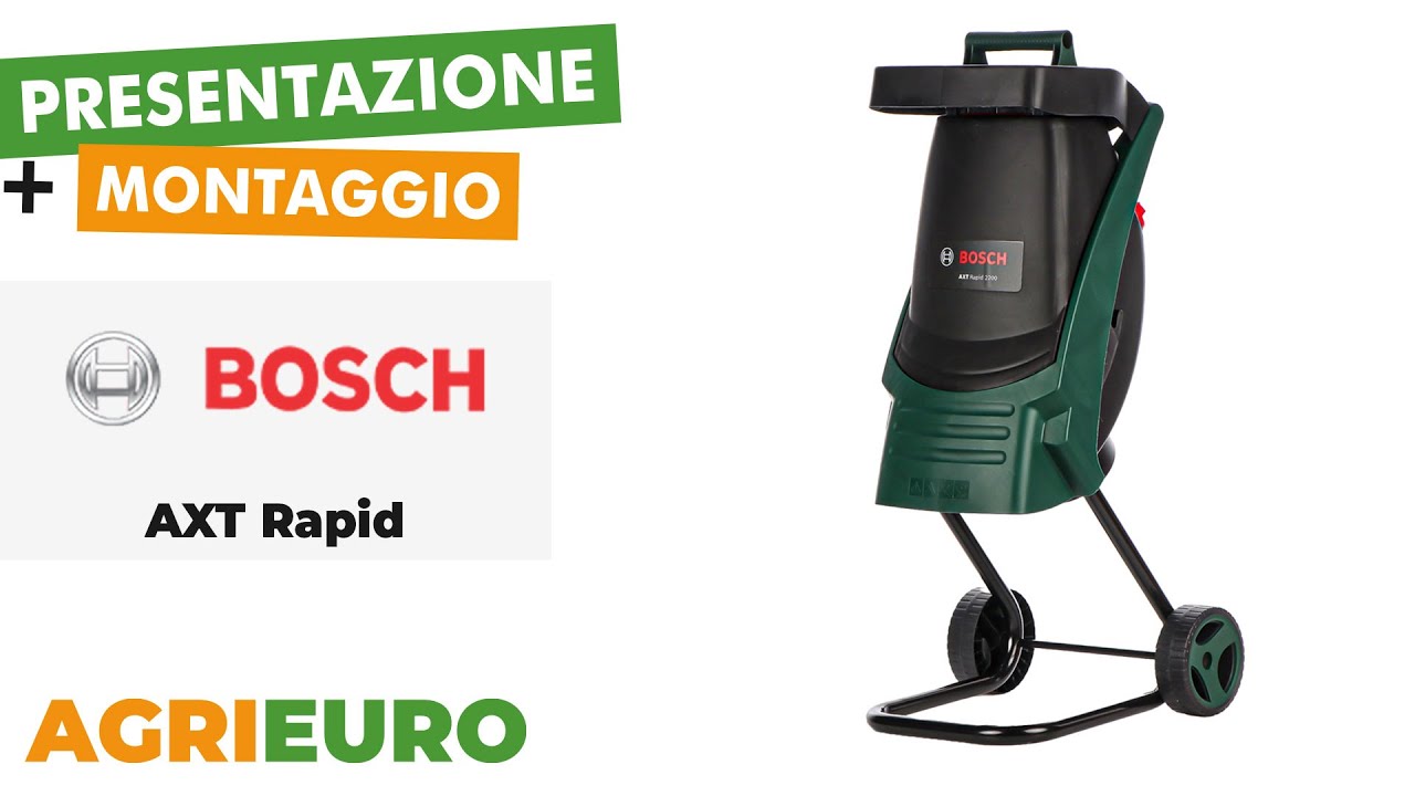 Biotrituratore Bosch AXT Rapid 2200 - Potente E Leggero, Con Lame Taglio Laser, Capacità 90 Kg/h - Foto 12