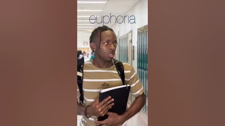 If A Normal Student Went to Euphoria High😂 #euphoria #shorts #zendaya #comedy