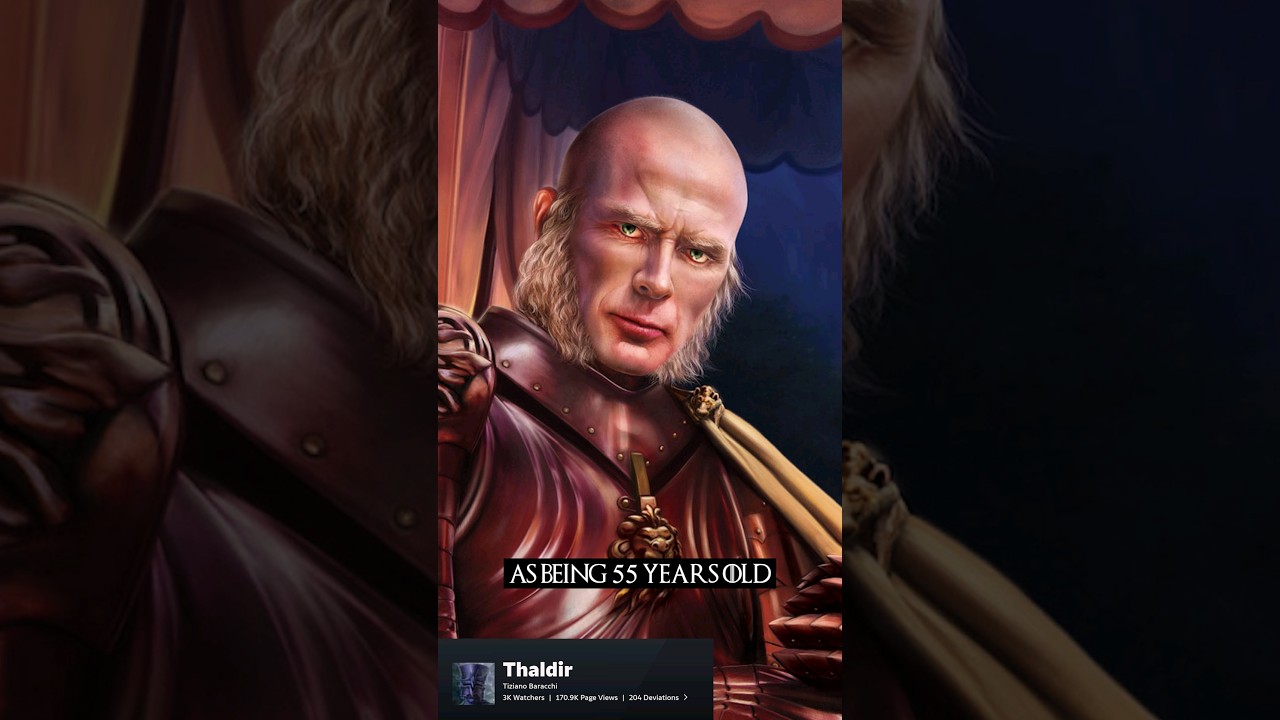 Как выглядел Тайвин в книгах и почему он ненавидел Тириона 😨