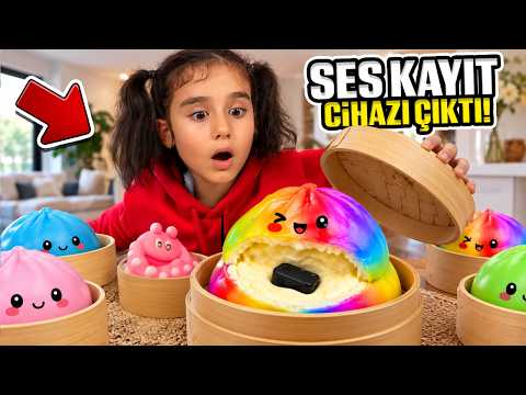 A VOICE RECORDER CAME OUT OF THE SQUISHY DUMPLING !? | Gamze Karta Öykü Karta