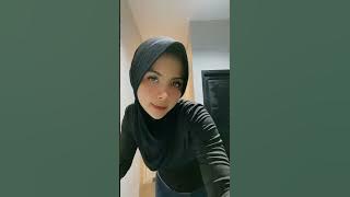 jilbab legging mbak rara mantap bodinya